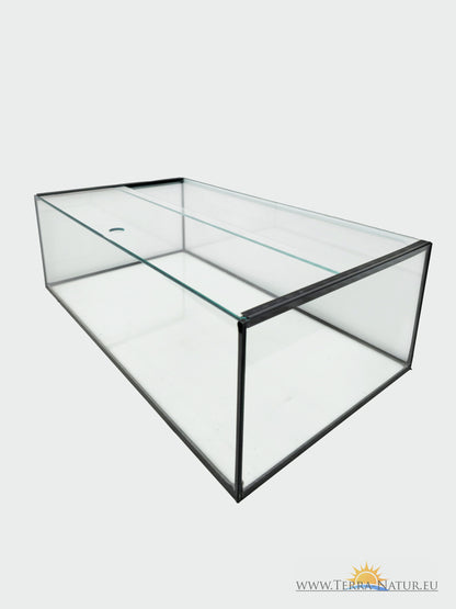 Aquarium Abdeckung / Glas-Schiebeabdeckung  100x40cm / Vorne-Hinten