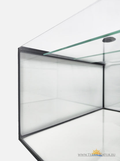 Aquarium 18x18x18cm Cube 5,8 Liter schwarz