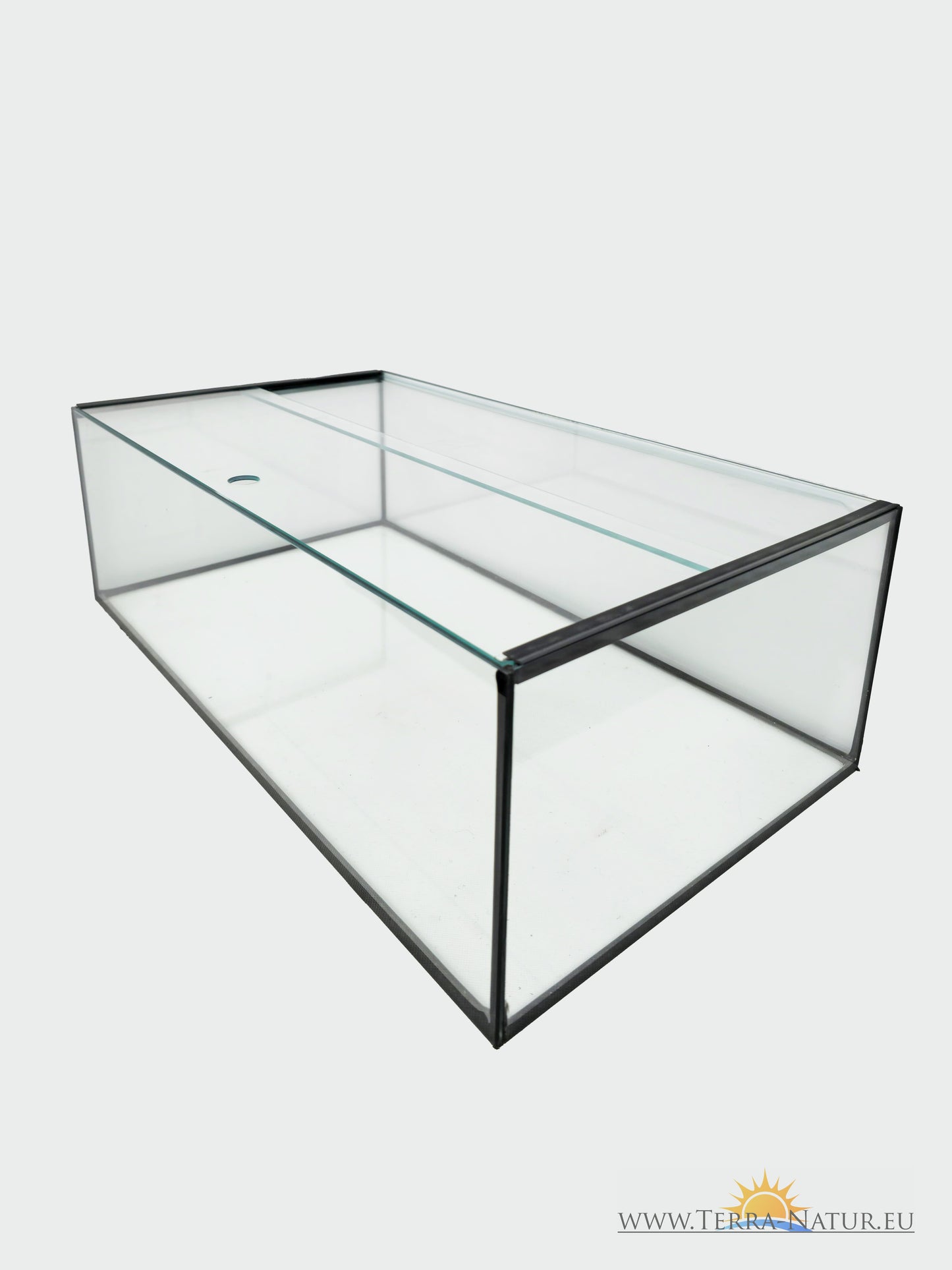 Aquarium 76x38x20cm für Kallax Regal 57,7 Liter schwarz