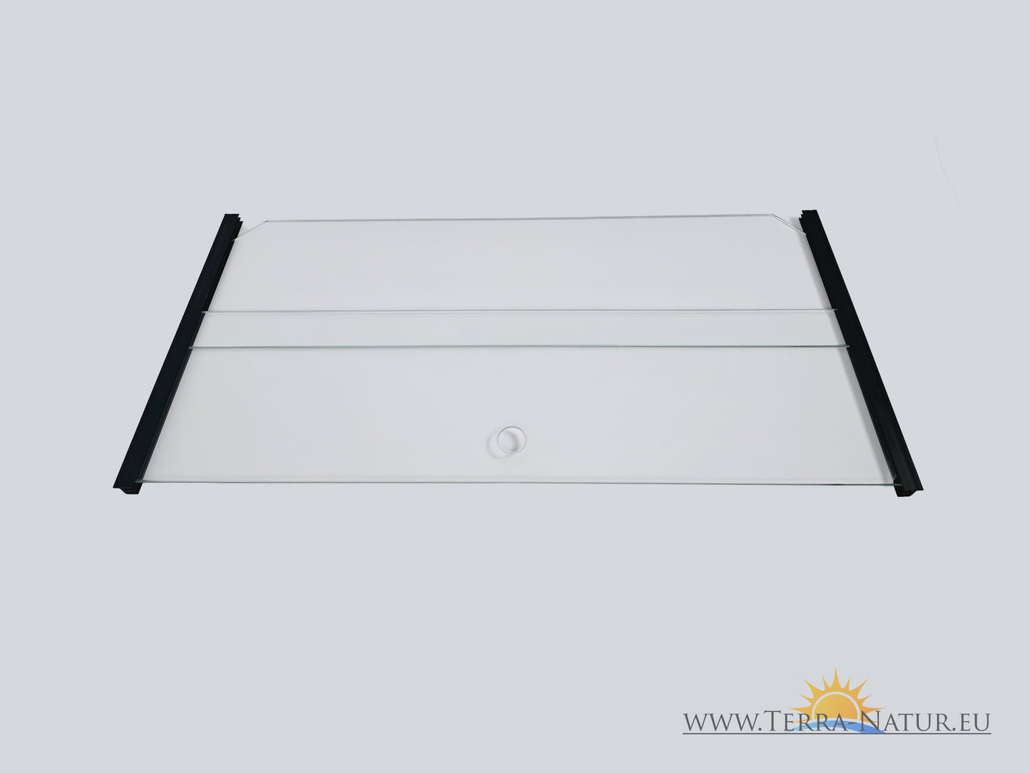 Aquarium Abdeckung / Glas-Schiebeabdeckung  100x40cm / Vorne-Hinten