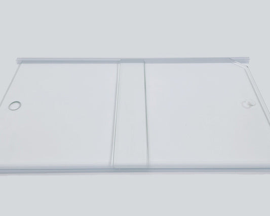 Aquarium Abdeckung / Glas-Schiebeabdeckung  120x40cm / Rechts - Links
