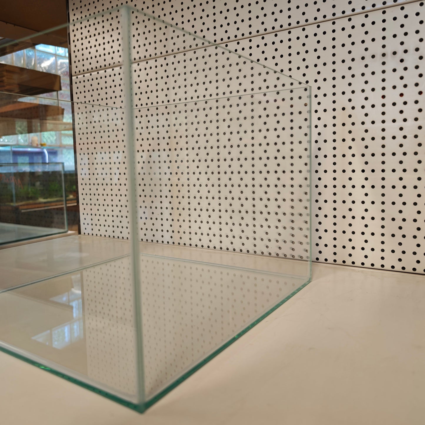 Aquarium 35x35x28cm, verre flotté 4mm, 34 litres