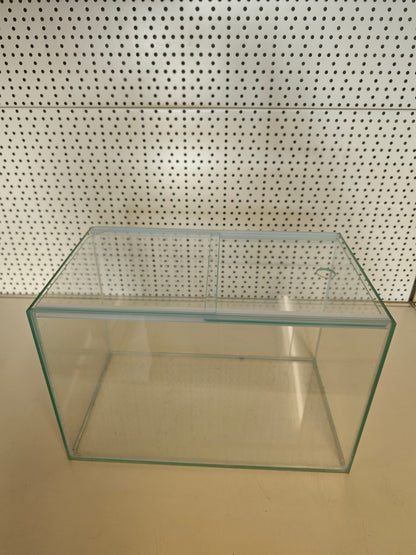 Aquarium 38x22x25 Floatglas 4mm, 20,9 Liter mit Abdeckung