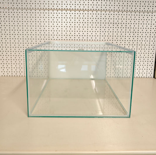 Aquarium 33x38x22 für Kallax Regal, weiße Rückwand